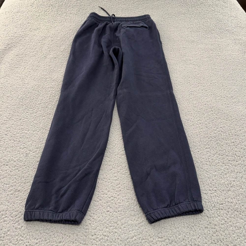 Nike Athletic Dept Sweatpants Mens Medium Navy Blue Fleece Swoosh Logo - Picture 2 of 15